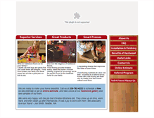 Tablet Screenshot of christianbrothersfloors.com